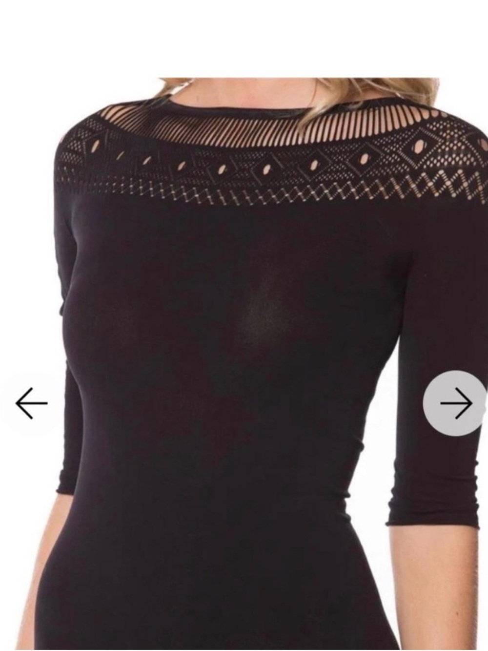 BlackMilk cleopatra Bodysuit Top - Women's one size - Picture 2 of 5
